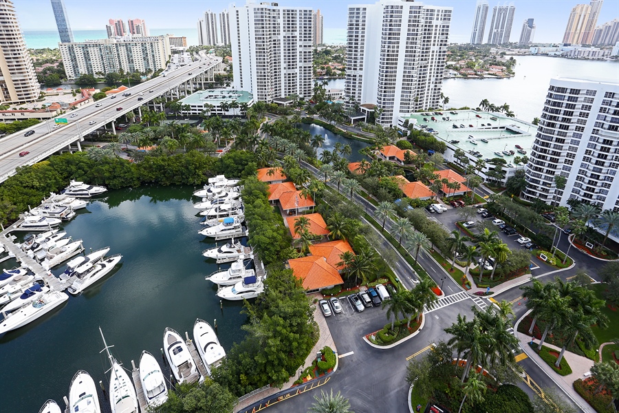 Real Estate Photography - 3500 Mystic Pointe Dr, 2707, Aventura, FL, 33180 - View