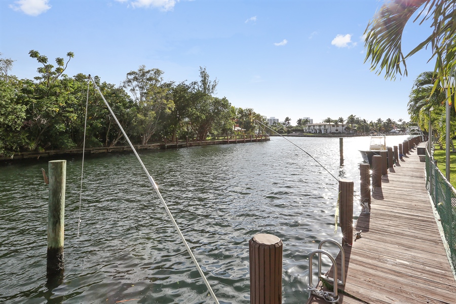 Real Estate Photography - 137 Golden Isles Dr, 901, Hallandale, FL, 33009 - Canal View