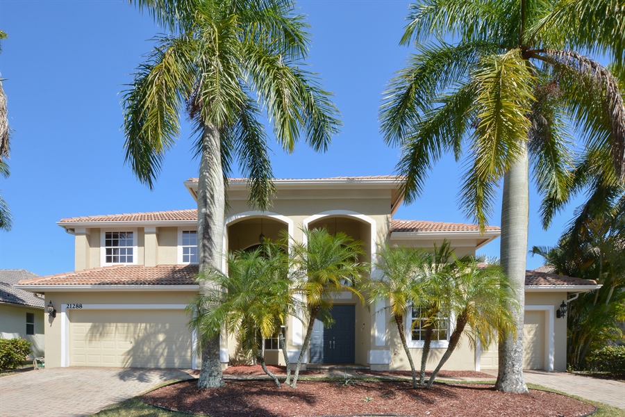 Real Estate Photography - 21288 Rock Ridge Drive, Boca Raton, FL, 33428 - Front View