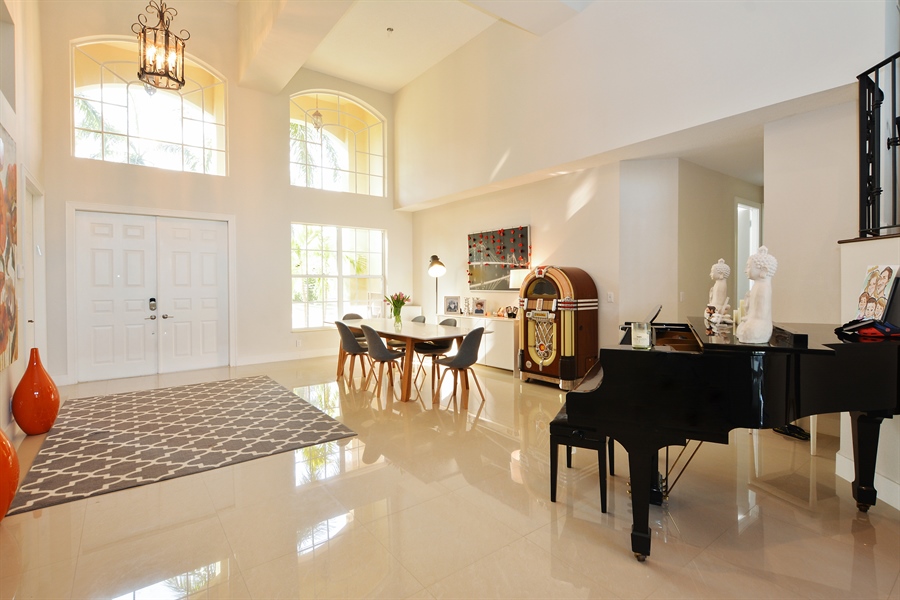 Real Estate Photography - 21288 Rock Ridge Drive, Boca Raton, FL, 33428 - Living Room / Dining Room