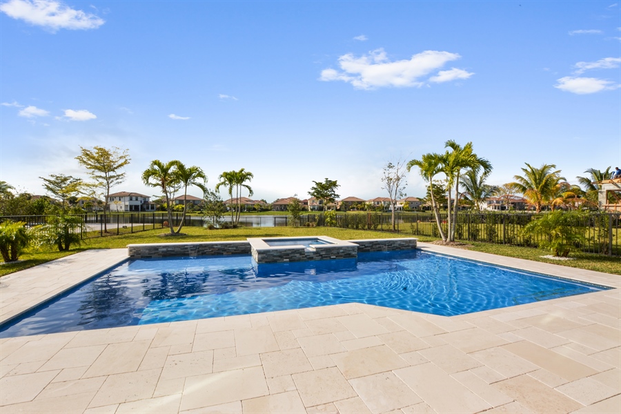 Real Estate Photography - 10192 Sweet Bay Manor, Parkland, FL, 33076 - Pool
