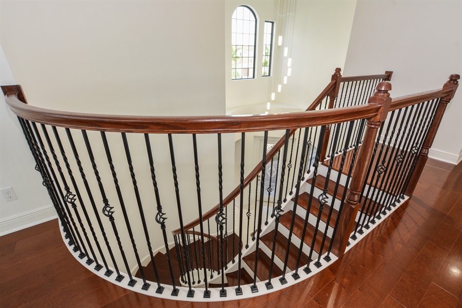 Real Estate Photography - 10192 Sweet Bay Manor, Parkland, FL, 33076 - Staircase