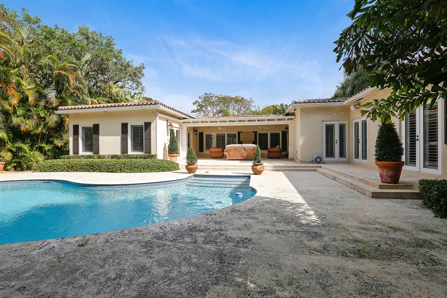 Real Estate Photography - 610 San Servando Ave, Coral Gables, FL, 33143 - Back Yard