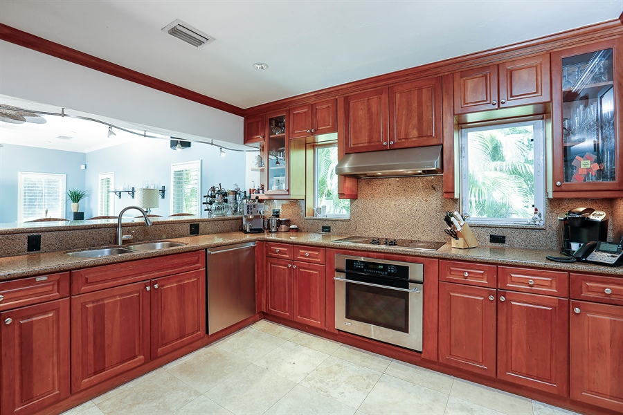Real Estate Photography - 610 San Servando Ave, Coral Gables, FL, 33143 - Kitchen