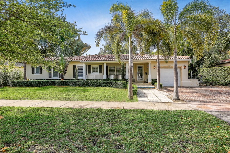 Real Estate Photography - 610 San Servando Ave, Coral Gables, FL, 33143 - Front View