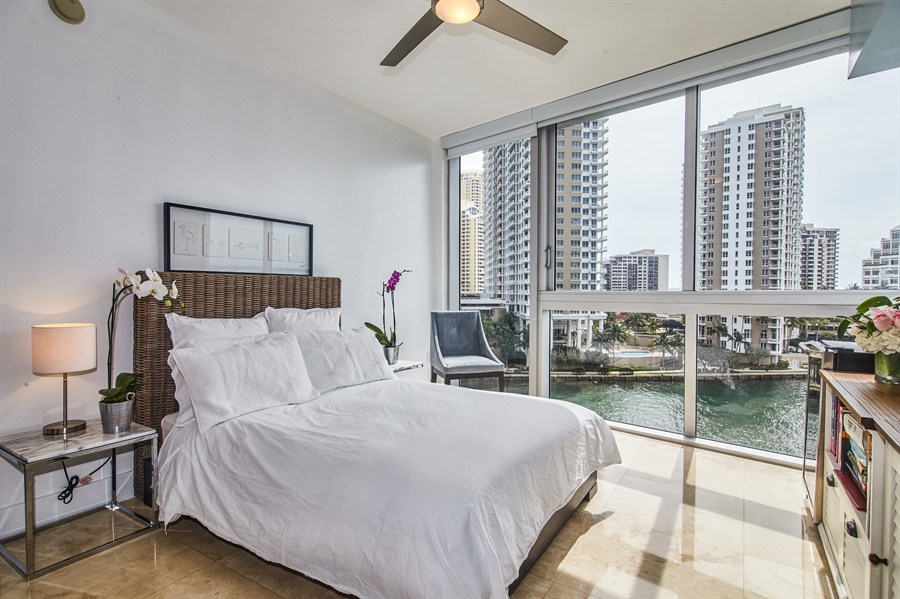 Real Estate Photography - 495 Brickell Ave, 701, Miami, FL, 33131 - 2nd Bedroom