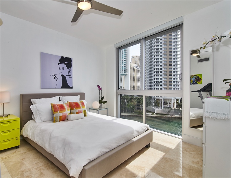 Real Estate Photography - 495 Brickell Ave, 701, Miami, FL, 33131 - 3rd Bedroom
