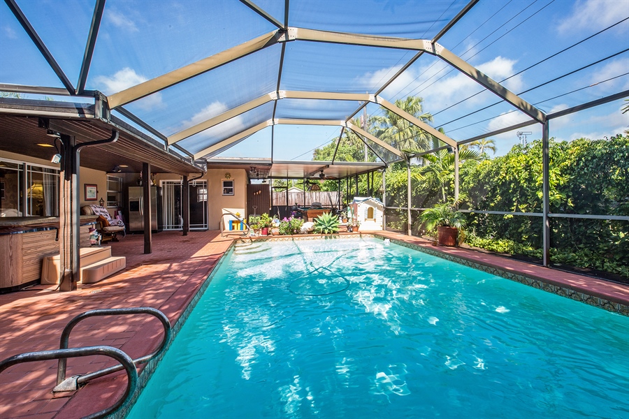 Real Estate Photography - 12535 SW 34th St, Miami, FL, 33175 - Pool
