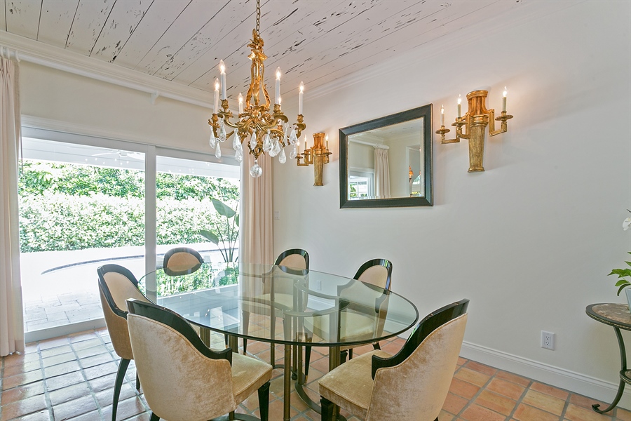 Real Estate Photography - 222 Monroe Drive, West Palm Beach, FL, 33405 - Dining Room