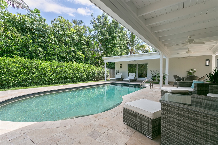 Real Estate Photography - 222 Monroe Drive, West Palm Beach, FL, 33405 - Pool