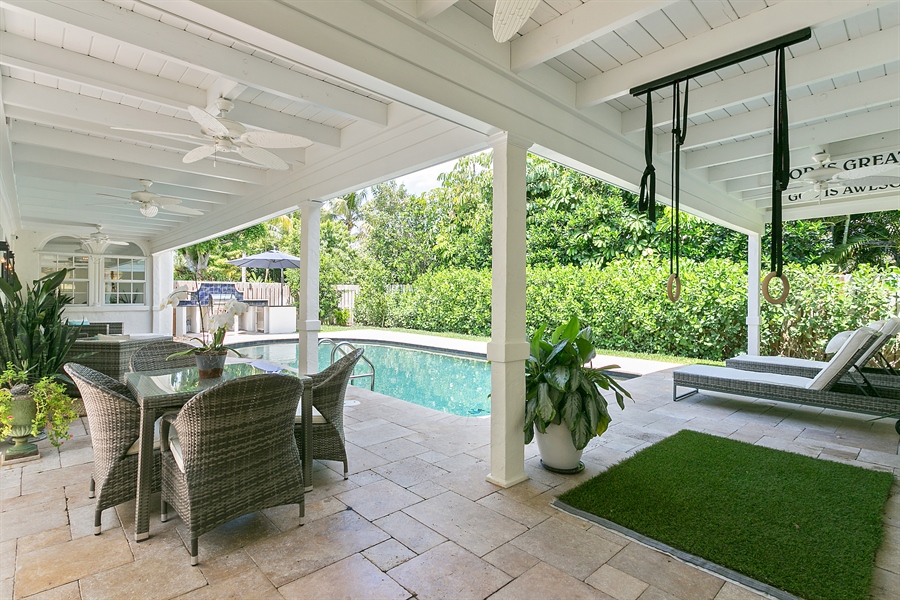 Real Estate Photography - 222 Monroe Drive, West Palm Beach, FL, 33405 - Patio