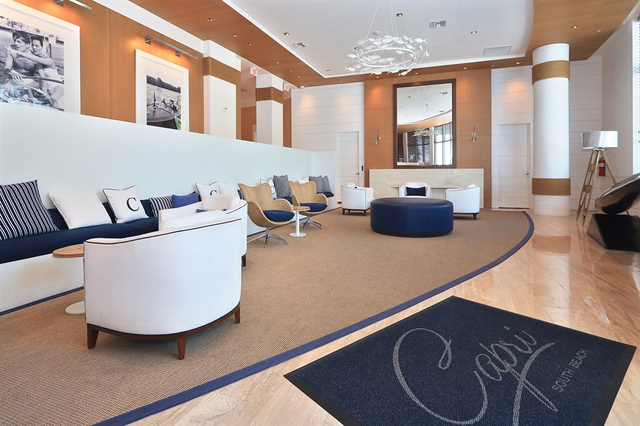 Real Estate Photography - 1491 Lincoln Ter, 201, Miami Beach, FL, 33139 - Lobby