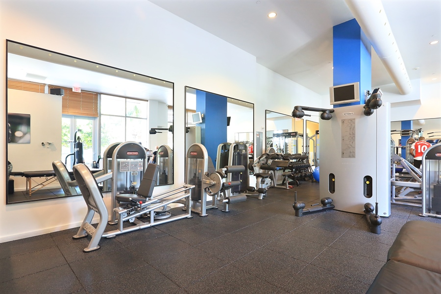 Real Estate Photography - 1491 Lincoln Ter, 201, Miami Beach, FL, 33139 - Gym