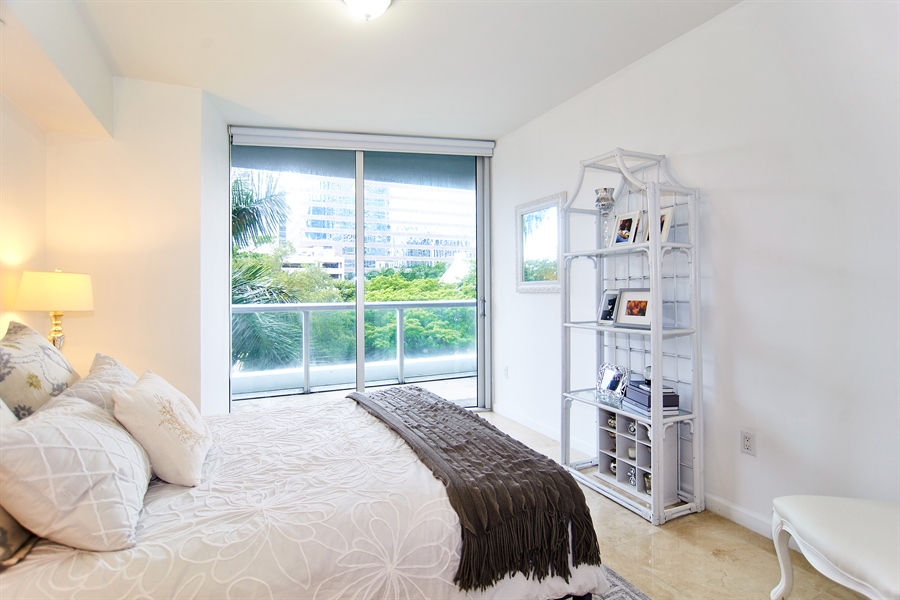 Real Estate Photography - 495 Brickell Ave, 411, Miami, FL, 33131 - 2nd Bedroom