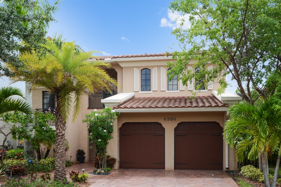 Real Estate Photography - 6986 Spyglass Ave, Parkland, FL, 33076 - Front View