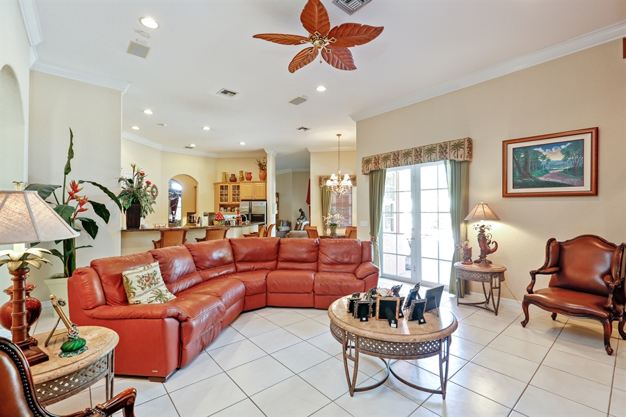 Real Estate Photography - 12580 SW 76th St, Miami, FL, 33183 - Family Room