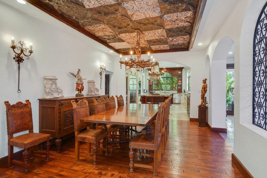 Real Estate Photography - 205 Monroe Drive, West Palm Beach, FL, 33405 - Dining Room