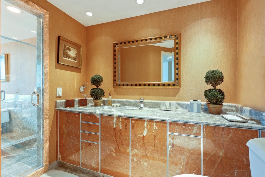 Real Estate Photography - 1643 Brickell Ave, 2904, Miami, FL, 33129 - Primary Bathroom