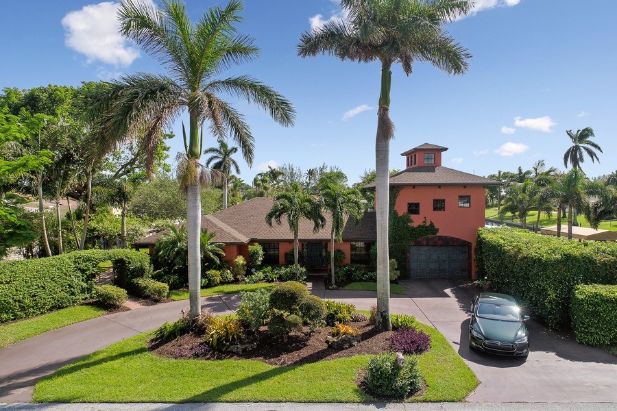 Real Estate Photography - 6520 Lake Clarke Drive, West Palm Beach, FL, 33406 - Aerial View