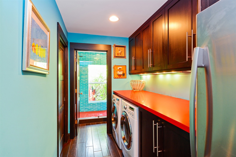 Real Estate Photography - 6520 Lake Clarke Drive, West Palm Beach, FL, 33406 - Laundry Room