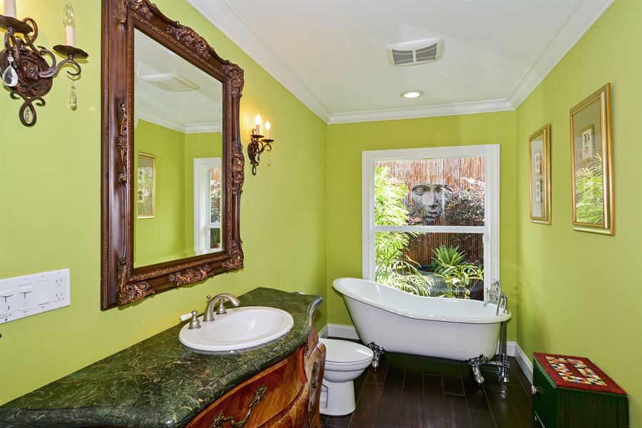 Real Estate Photography - 6520 Lake Clarke Drive, West Palm Beach, FL, 33406 - 2nd Bathroom