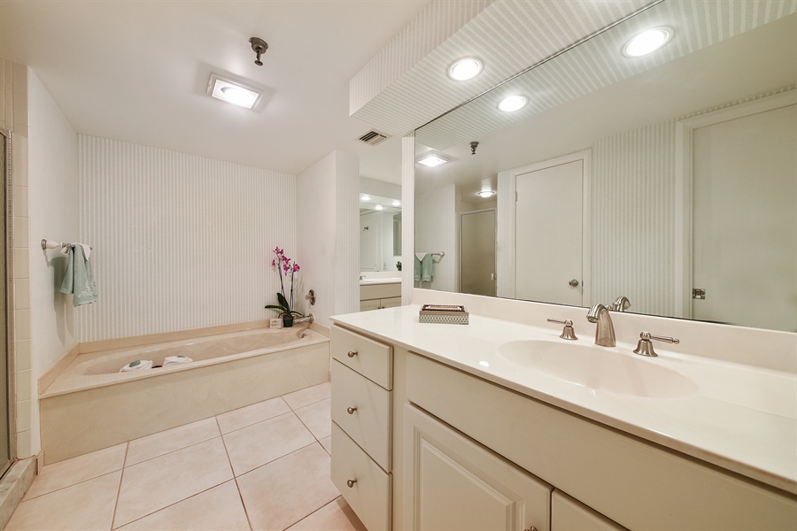 Real Estate Photography - 115 Lakeshore Drive, 1146, North Palm Beach, FL, 33408 - Primary Bathroom