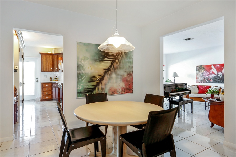 Real Estate Photography - 13421 SW 72nd Ave, Pinecrest, FL, 33156 - Dining Room