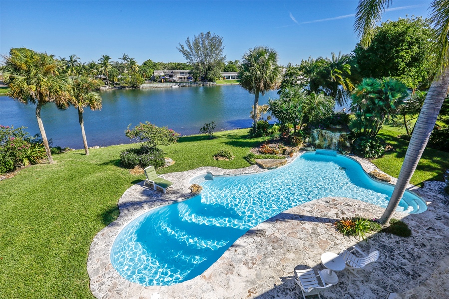 Real Estate Photography - 13421 SW 72nd Ave, Pinecrest, FL, 33156 - Pool