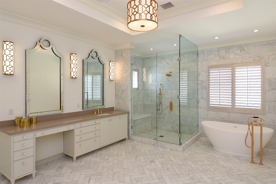 Real Estate Photography - 731 Marble Way, Boca Raton, FL, 33432 - Primary Bathroom