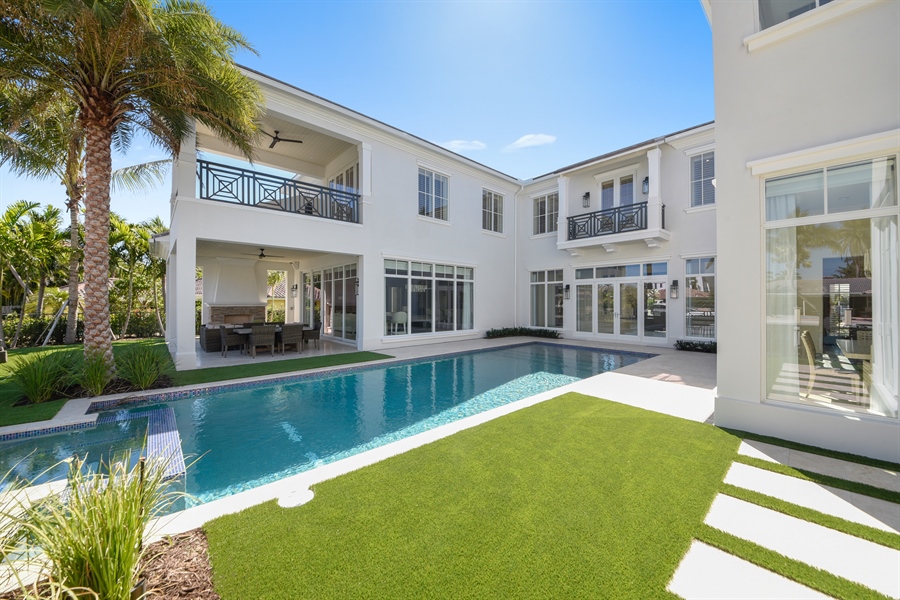 Real Estate Photography - 731 Marble Way, Boca Raton, FL, 33432 - Pool