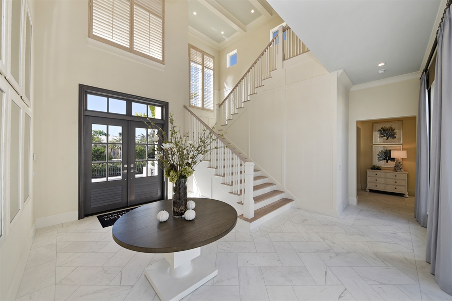 Real Estate Photography - 731 Marble Way, Boca Raton, FL, 33432 - Foyer