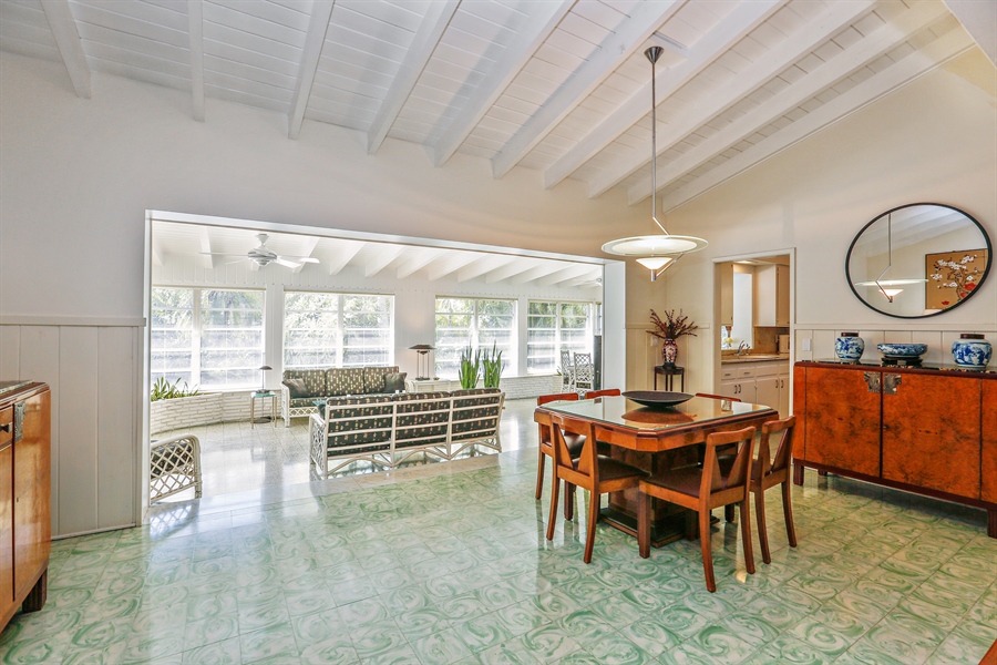 Real Estate Photography - 620 Tibidabo Ave, Coral Gables, FL, 33143 - Dining Room