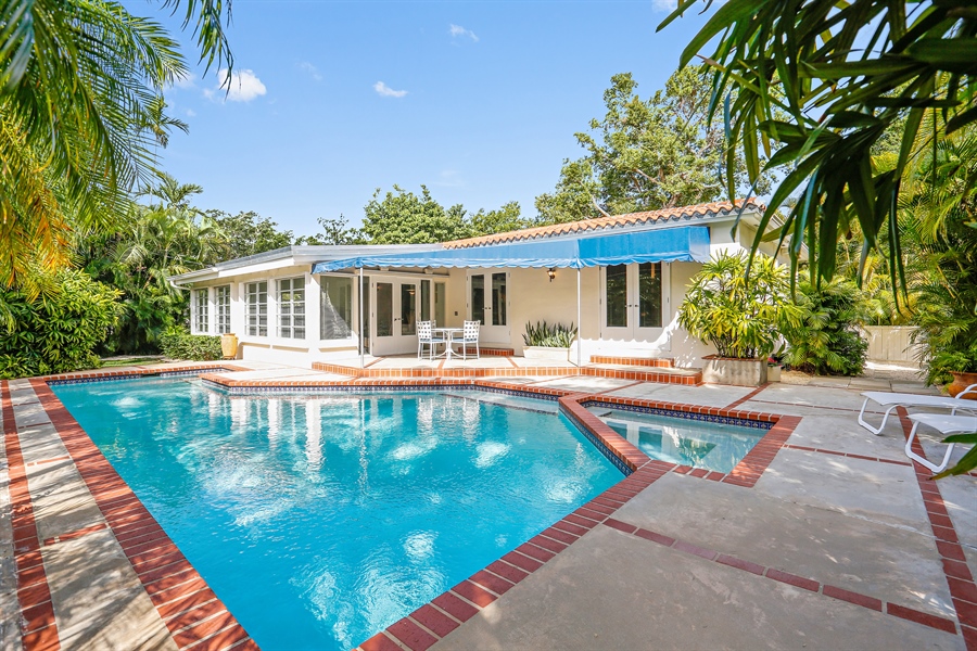 Real Estate Photography - 620 Tibidabo Ave, Coral Gables, FL, 33143 - Pool