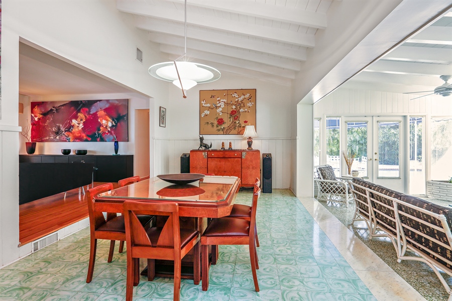 Real Estate Photography - 620 Tibidabo Ave, Coral Gables, FL, 33143 - Dining Area
