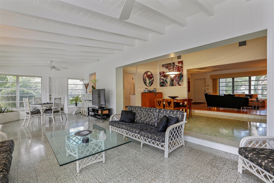 Real Estate Photography - 620 Tibidabo Ave, Coral Gables, FL, 33143 - Family Room