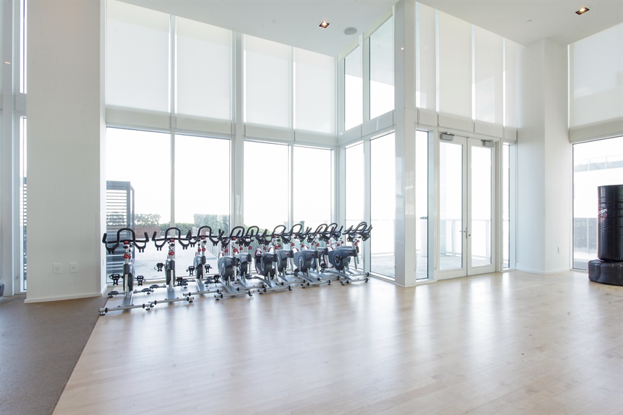 Real Estate Photography - 1040 Biscayne Blvd, 1605, Miami, FL, 33132 - Exercise Room