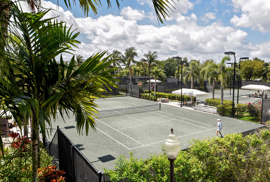 Real Estate Photography - 17590 Circle Pond Court, Boca Raton, FL, 33496 - Award Winning Tennis