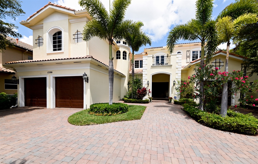 Real Estate Photography - 17590 Circle Pond Court, Boca Raton, FL, 33496 - Front View