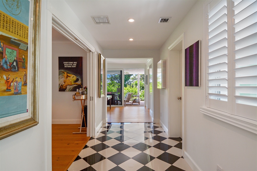 Real Estate Photography - 232 Essex Lane, West Palm Beach, FL, 33405 - Hallway