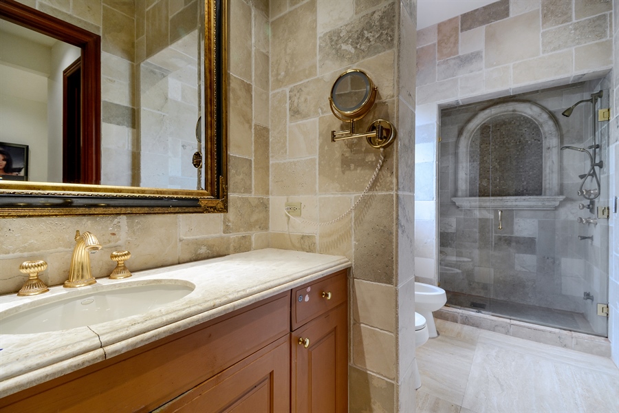 Real Estate Photography - 240 Bal Bay Drive, Bal Harbour, FL, 33154 - Primary Bathroom