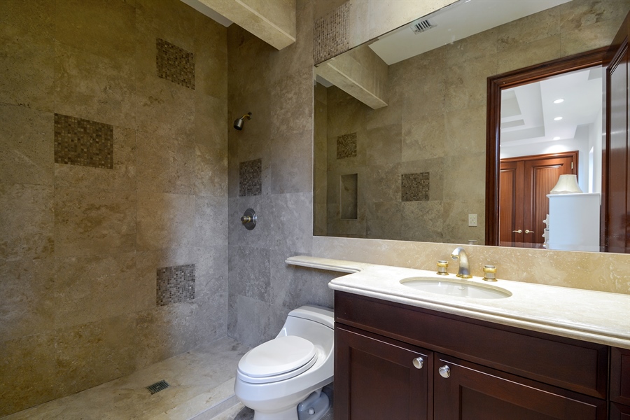 Real Estate Photography - 240 Bal Bay Drive, Bal Harbour, FL, 33154 - Bathroom