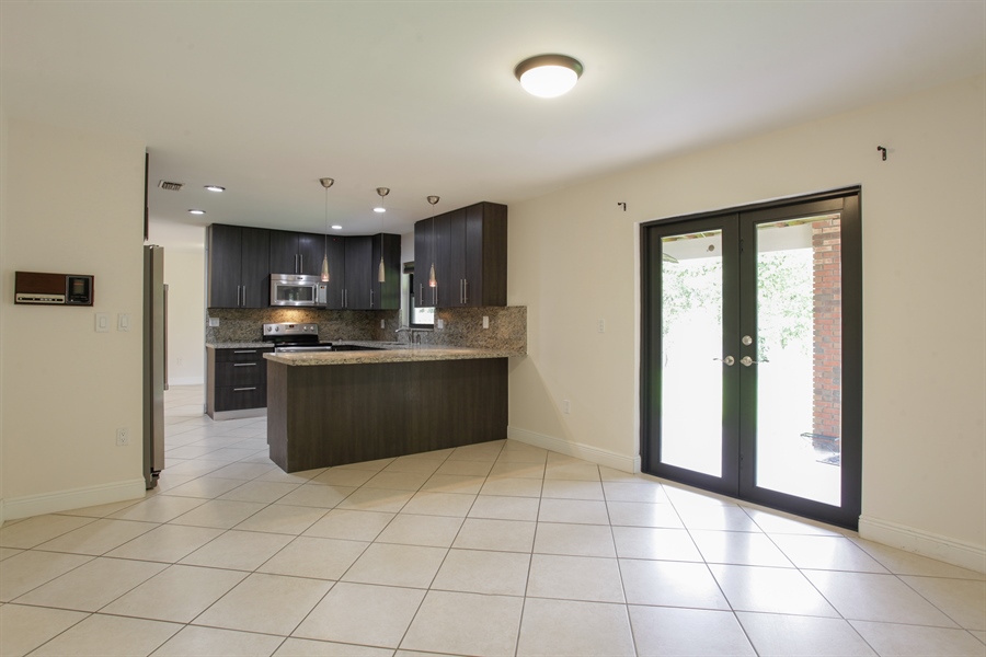Real Estate Photography - 3831 SW 143rd Avenue, Miami, FL, 33175 - Family Room / Kitchen