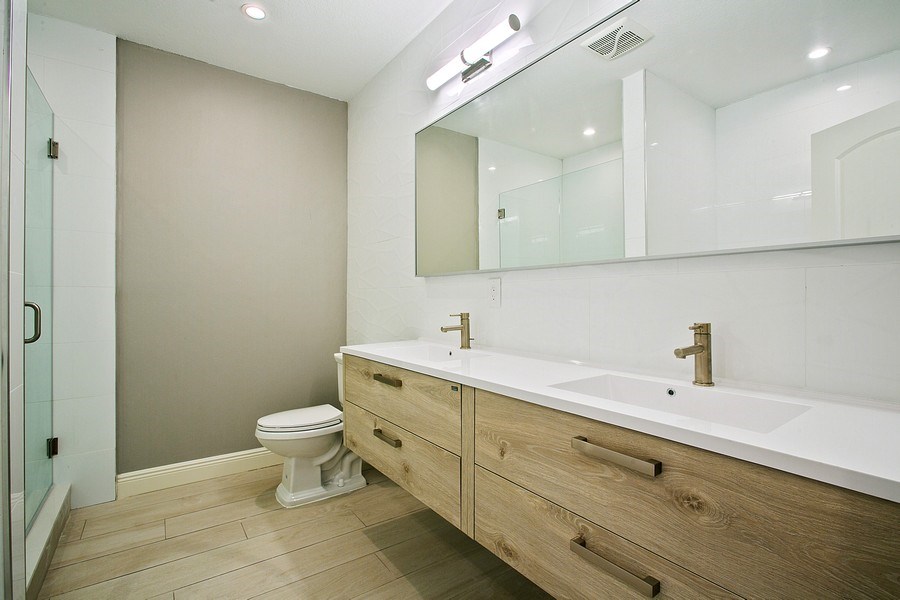 Real Estate Photography - 115 S. 11th Street, Lantana, FL, 33462 - Primary Bathroom
