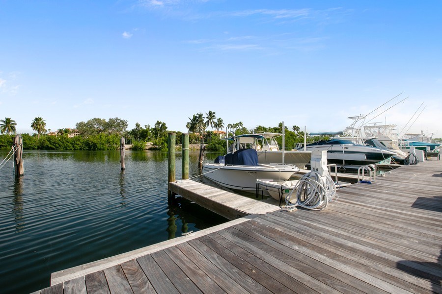 Real Estate Photography - 6018 Paradise Point Drive, Palmetto Bay, FL, 33157 - Boat Slip