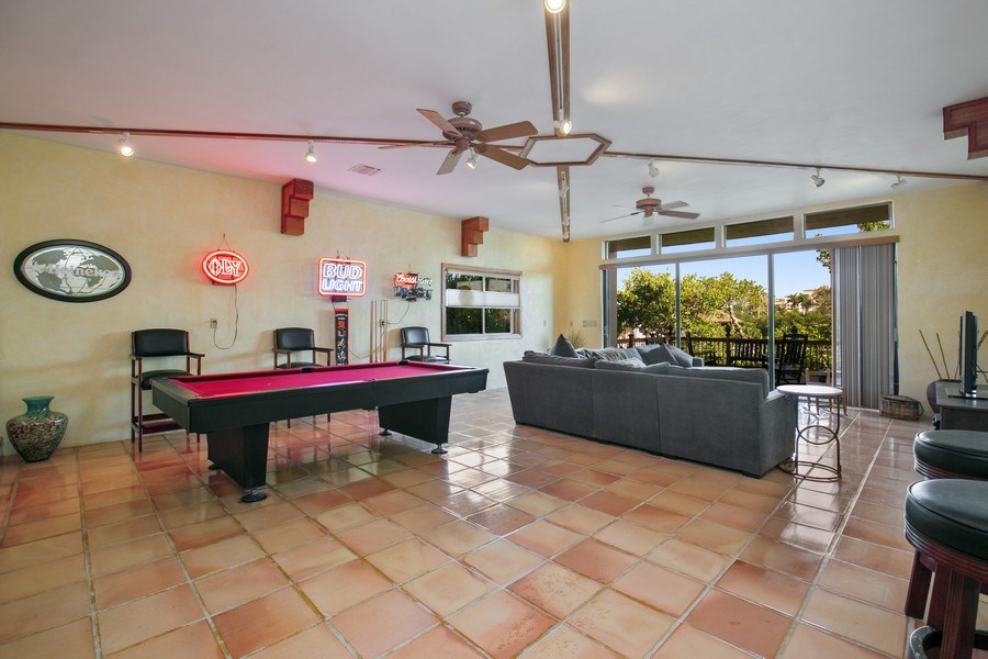 Real Estate Photography - 6018 Paradise Point Drive, Palmetto Bay, FL, 33157 - Family Room