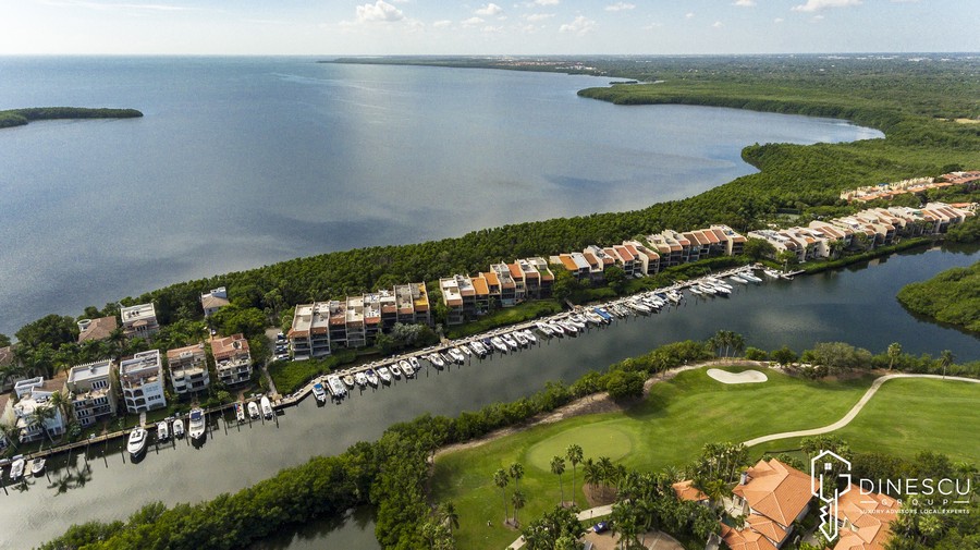 Real Estate Photography - 6018 Paradise Point Drive, Palmetto Bay, FL, 33157 - Aerial View of the Community