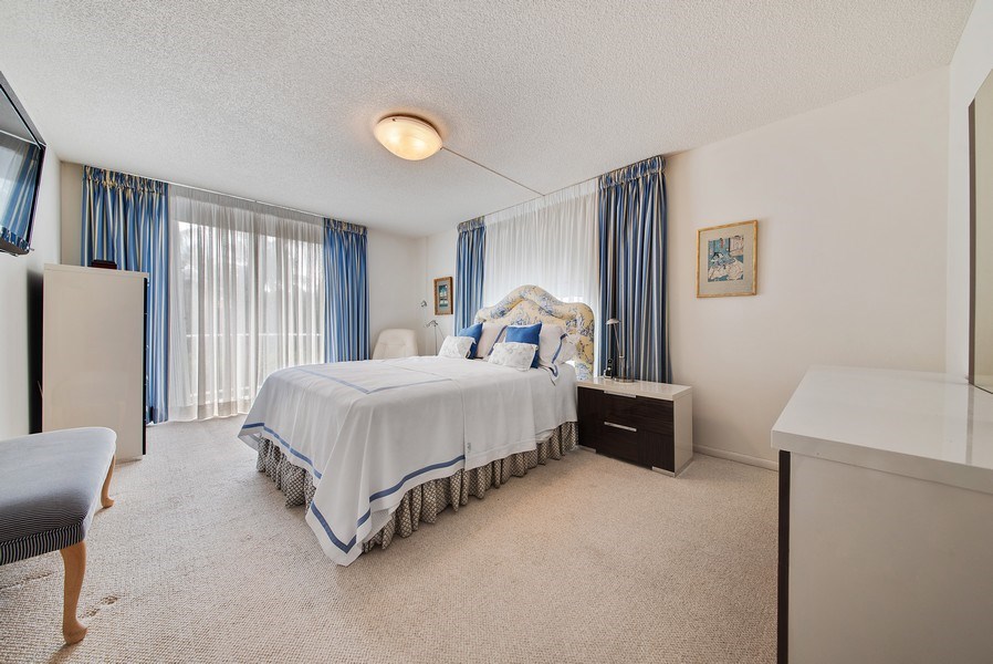 Real Estate Photography - 100 Worth Avenue, #220, Palm Beach, FL, 33480 - Primary Bedroom