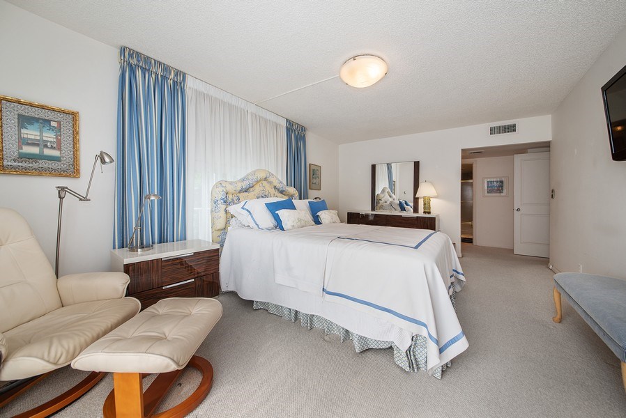 Real Estate Photography - 100 Worth Avenue, #220, Palm Beach, FL, 33480 - Primary Bedroom