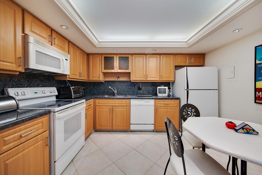 Real Estate Photography - 100 Worth Avenue, #220, Palm Beach, FL, 33480 - Kitchen / Breakfast Room
