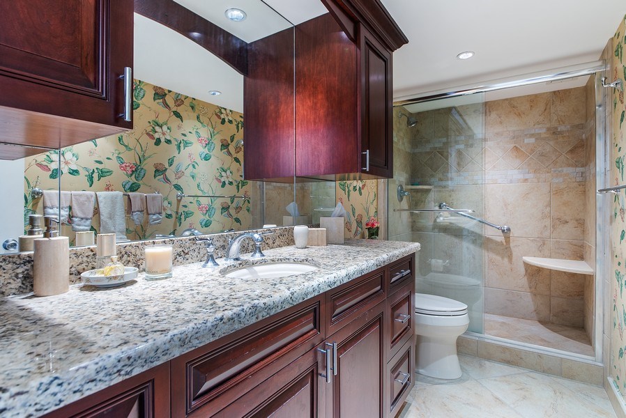 Real Estate Photography - 100 Worth Avenue, #220, Palm Beach, FL, 33480 - Bathroom
